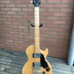 This is a very rare Ibanez 2458. This resembles a Les Paul replica, but there is a 6-way rotary switch and she has pickups especially designed for this guitar and the (slightly larger) Ibanez 2451.